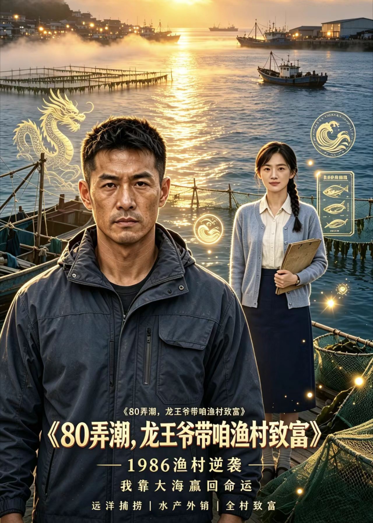 80弄潮，龙王爷带咱渔村致富