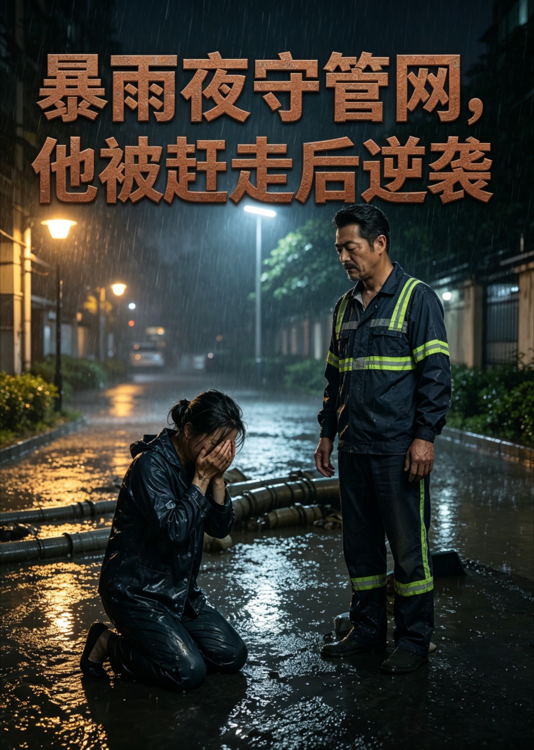 暴雨夜守管网，他被赶走后逆袭