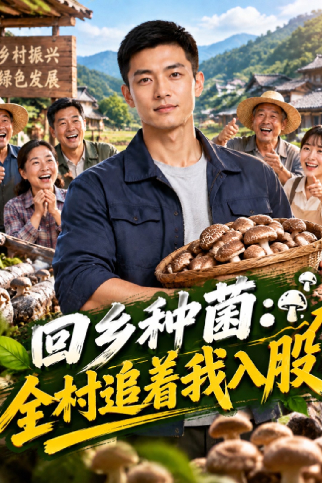 回乡种菌：全村追着我入股封面图