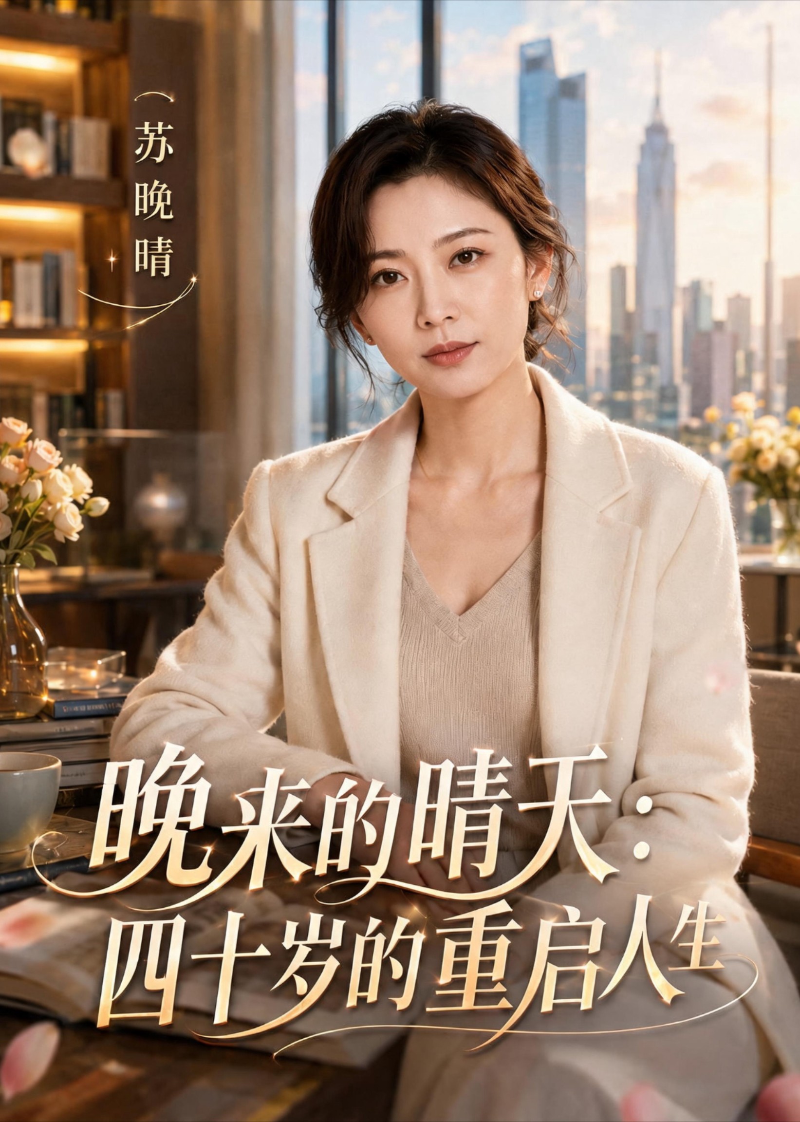 晚来的晴天：四十岁的重启人生封面图
