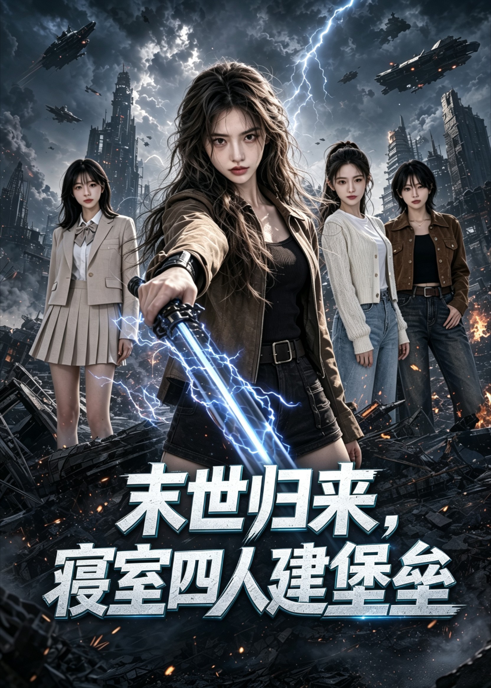 末世归来，寝室四人建堡垒
