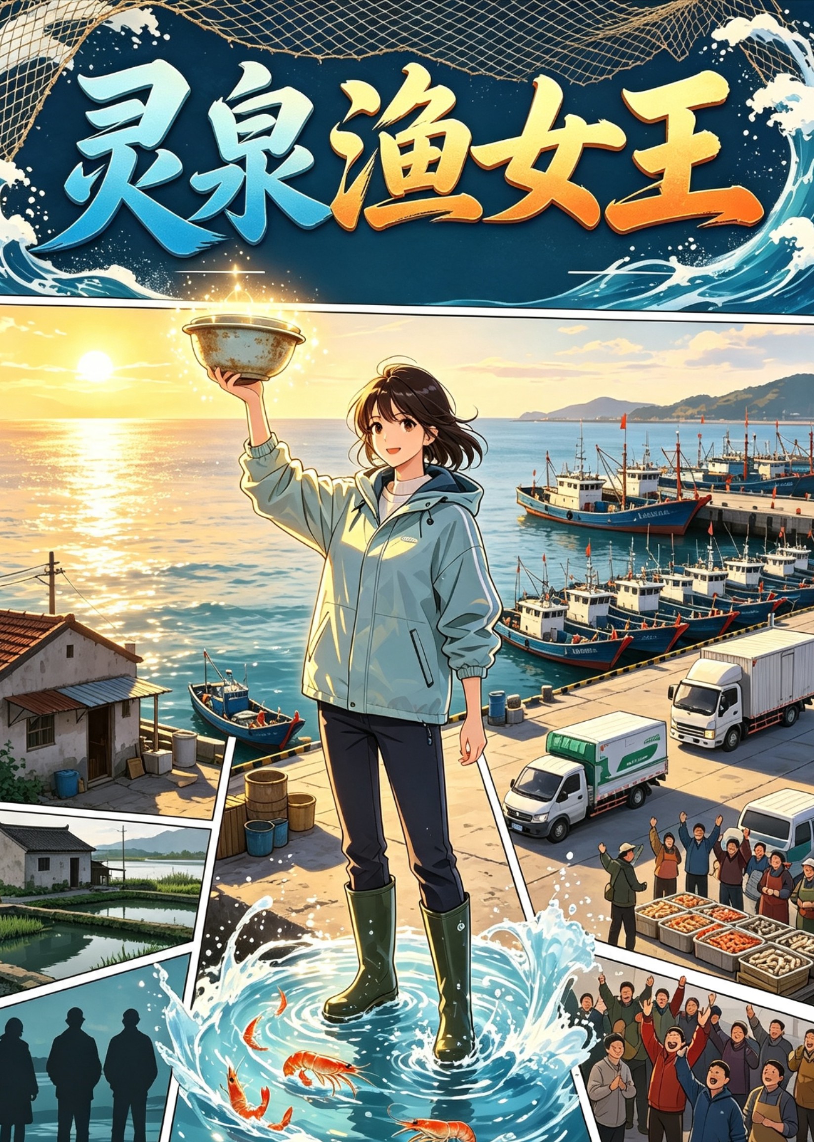 灵泉渔女王