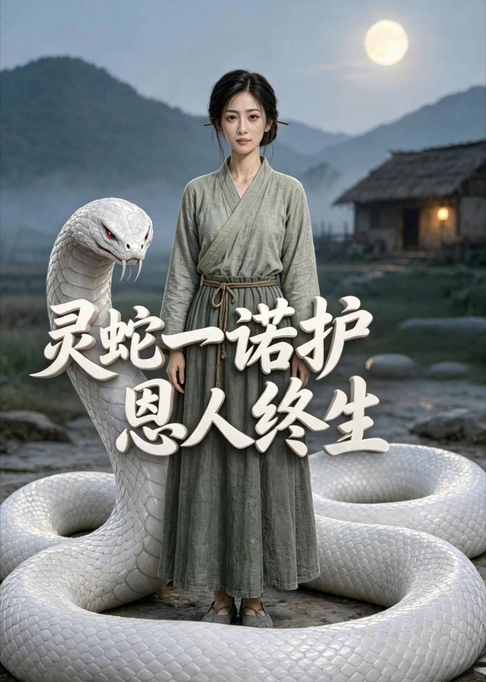 灵蛇一诺护恩人终生