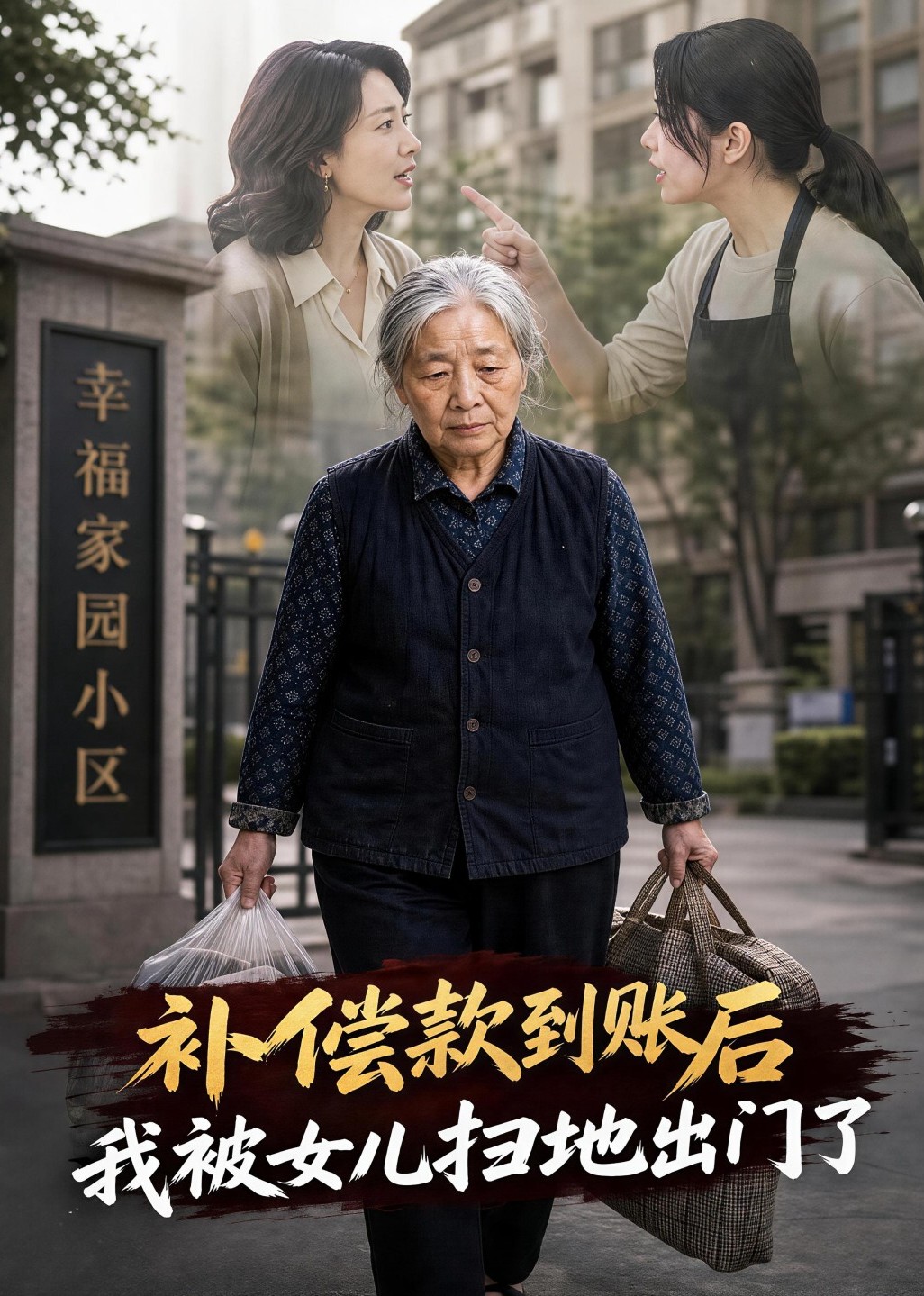 补偿款到账后，我被女儿扫地出门了