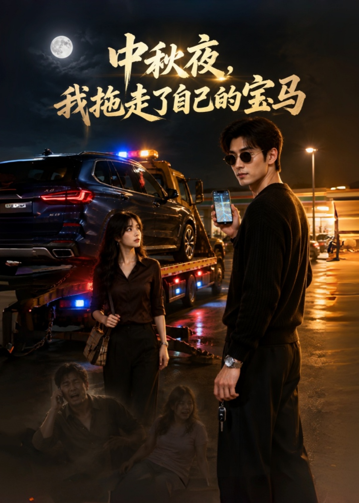 中秋夜，我拖走了自己的宝马