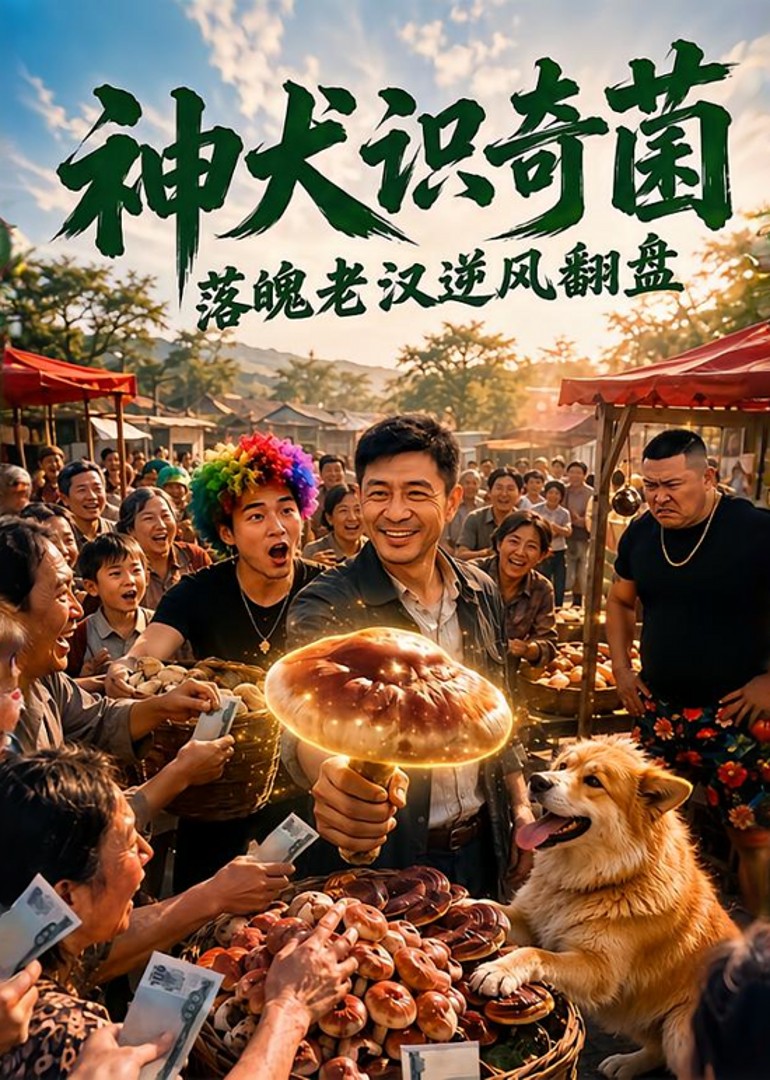 神犬识奇菌落魄老汉逆风翻盘封面图