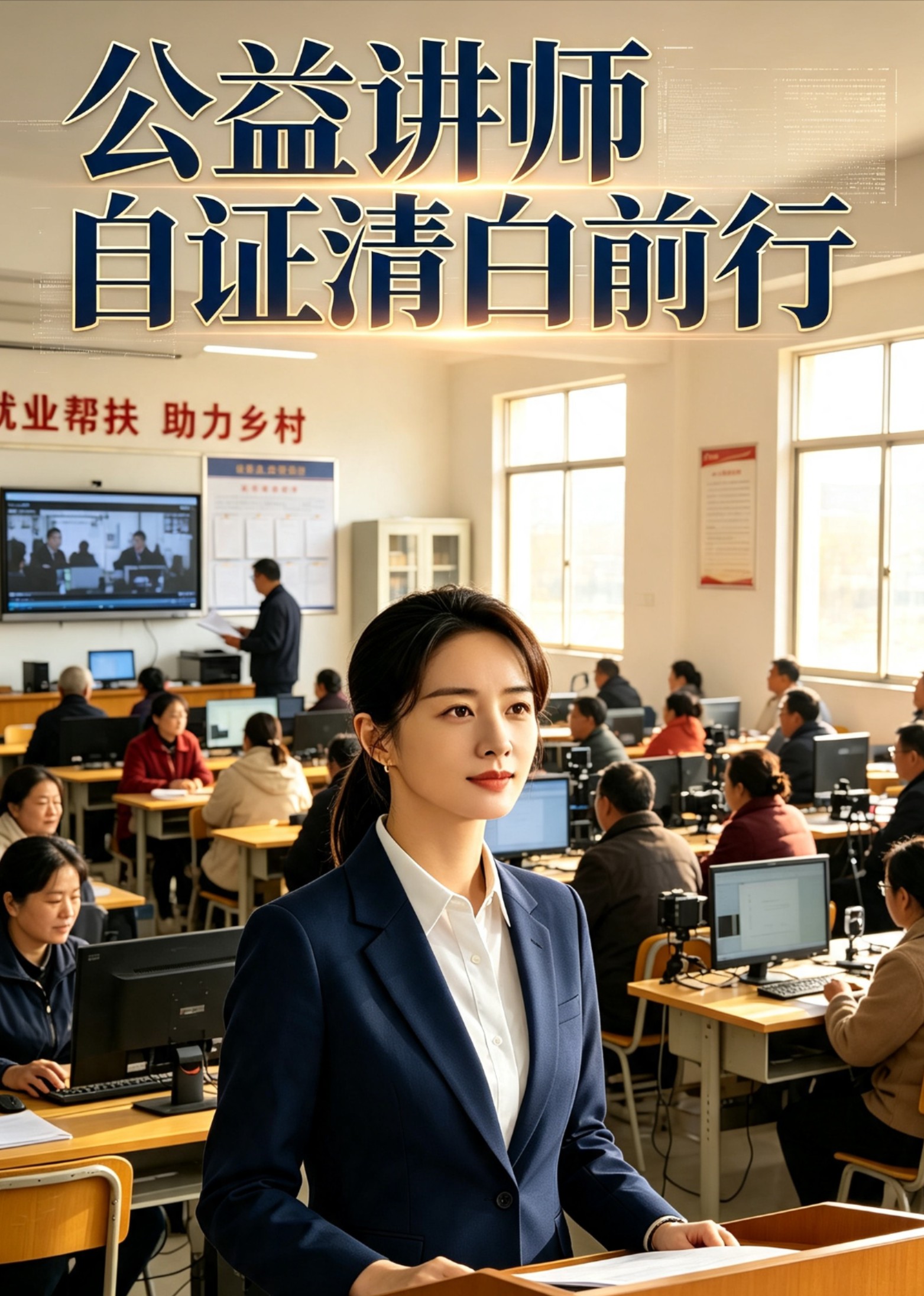 公益讲师自证清白前行
