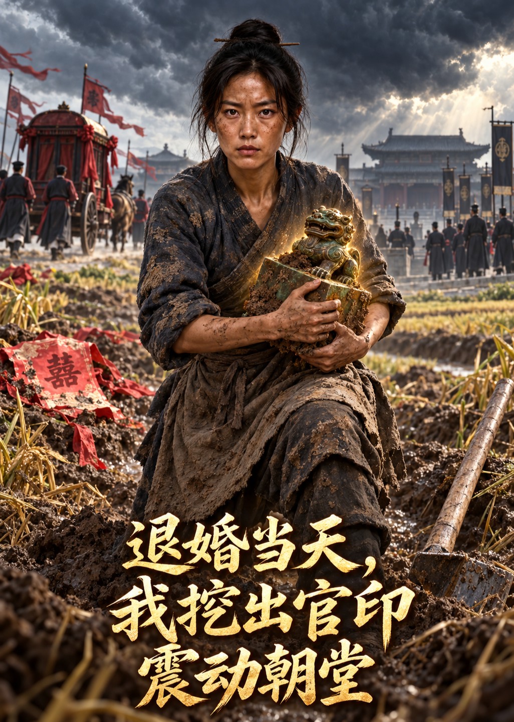 退婚当天，我挖出官印震动朝堂封面图