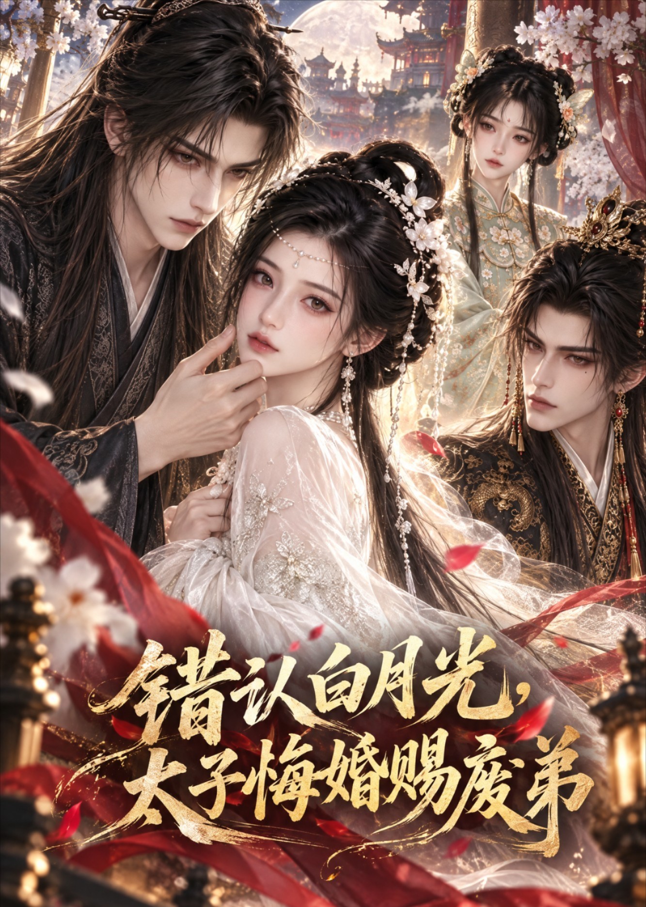错认白月光，太子悔婚赐废弟封面图