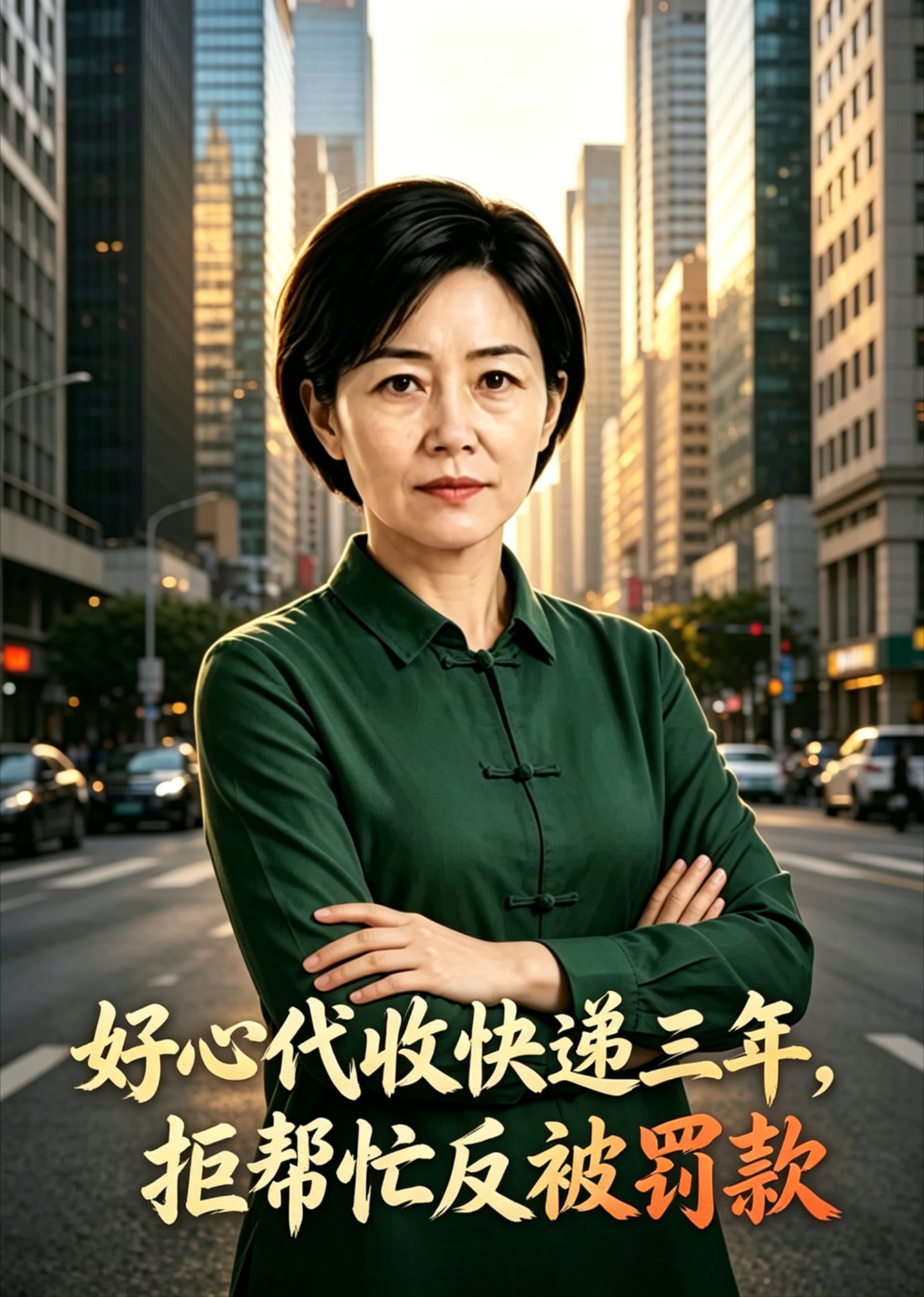 好心代收快递三年，拒帮忙反被罚款