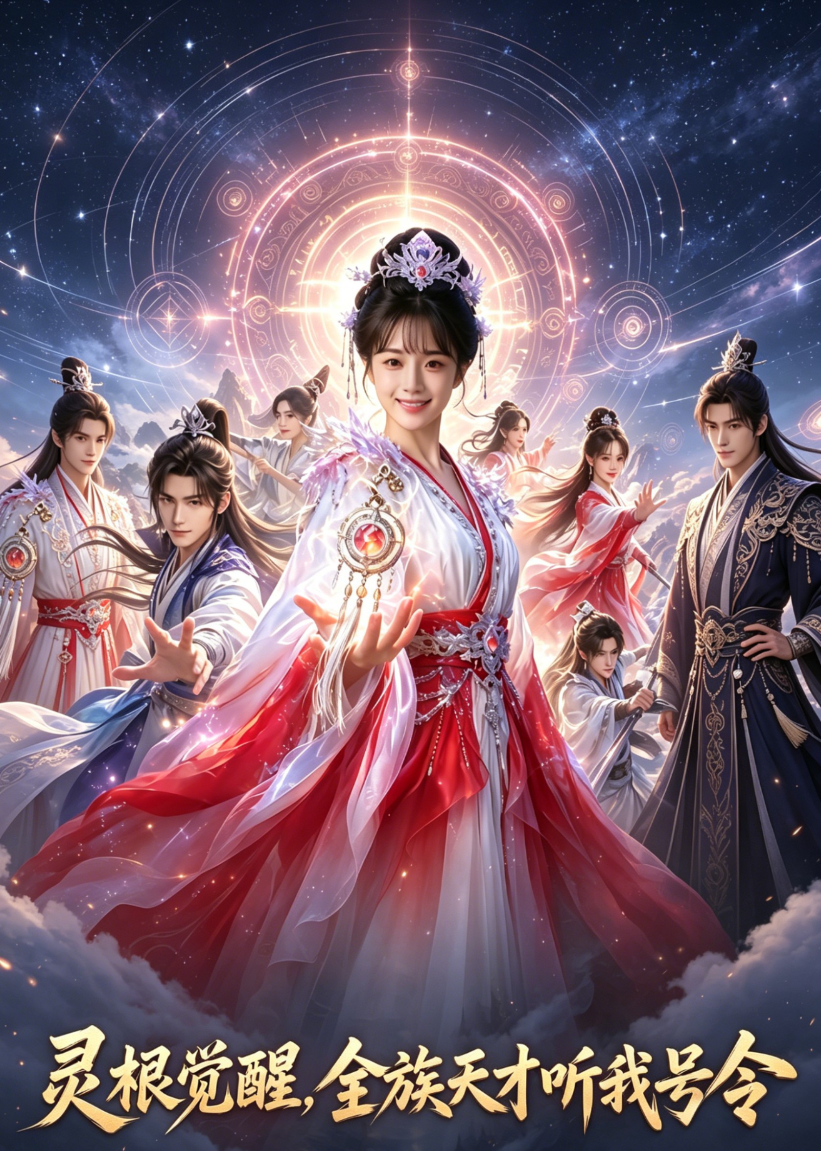 灵根觉醒，全族天才听我号令