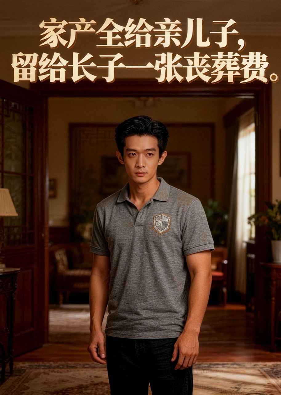 家产全给亲儿子，留给长子一张丧葬费
