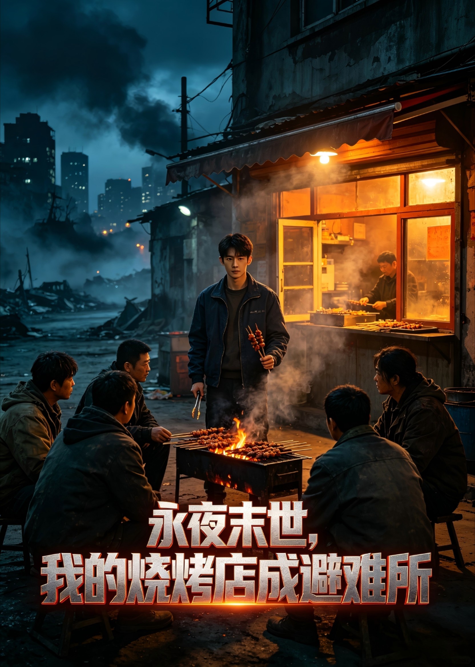 永夜末世，我的烧烤店成避难所