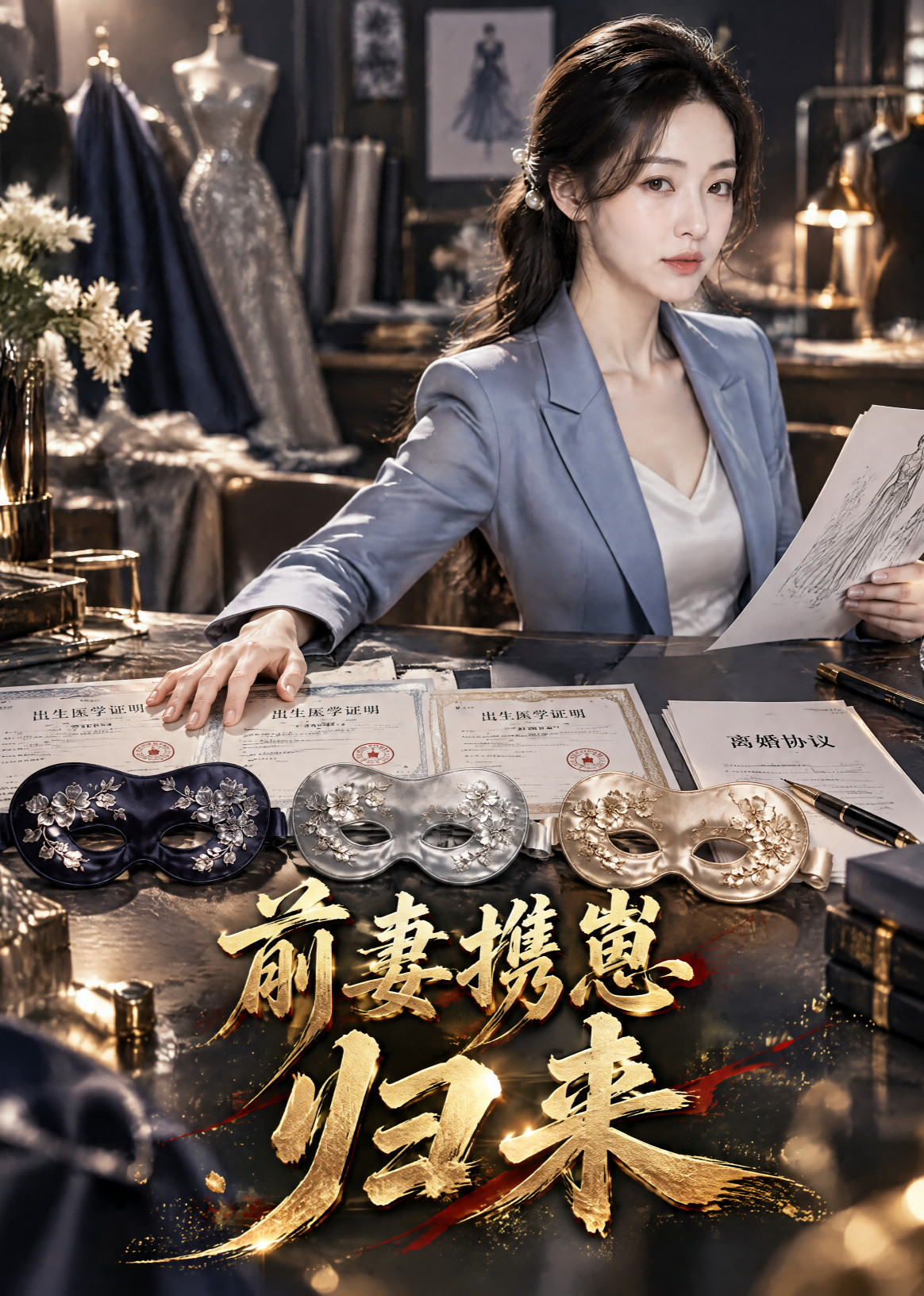 前妻携崽归来封面图