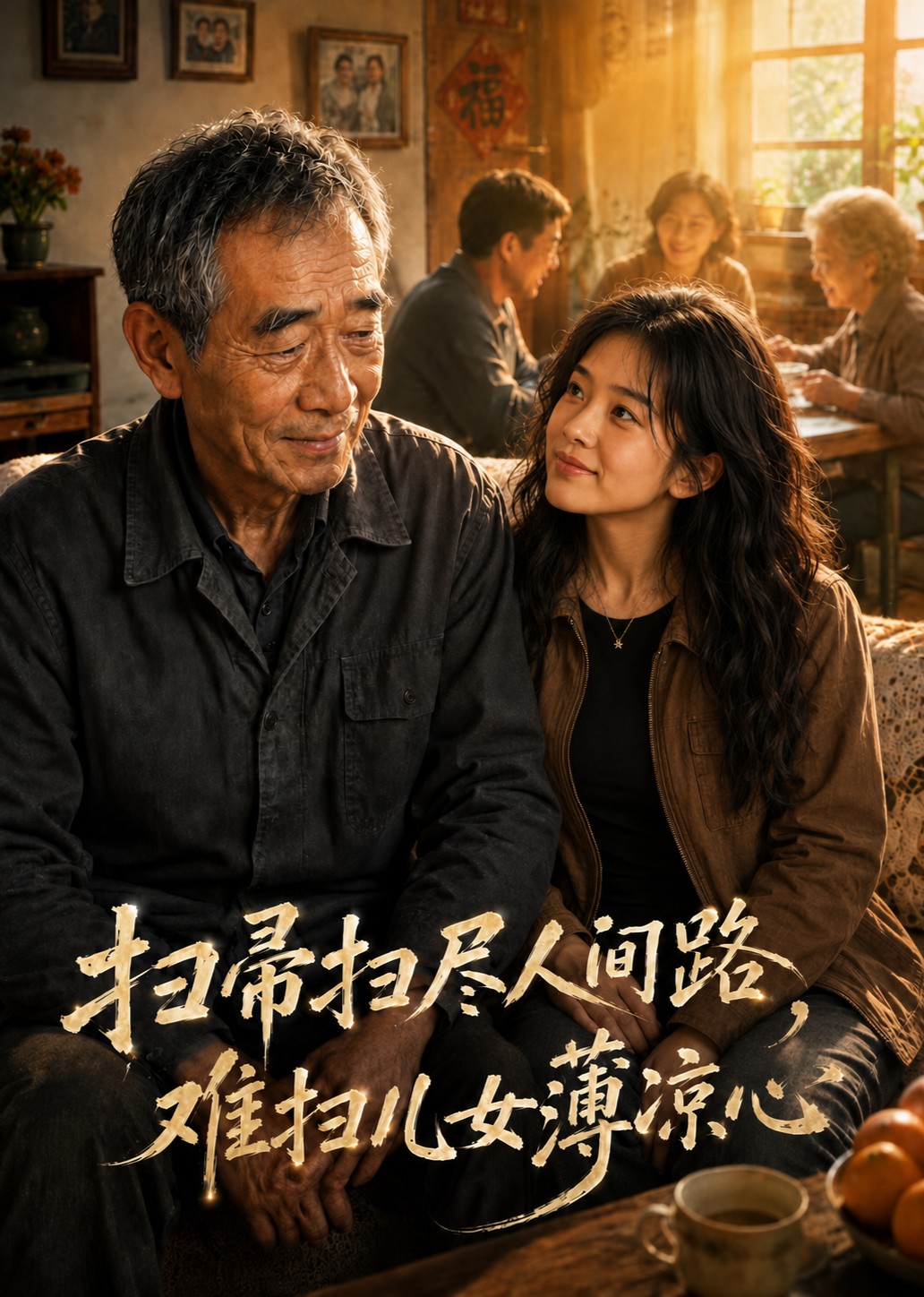 扫帚扫尽人间路难扫儿女薄凉心