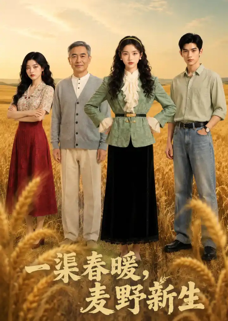 一渠春暖，麦野新生
