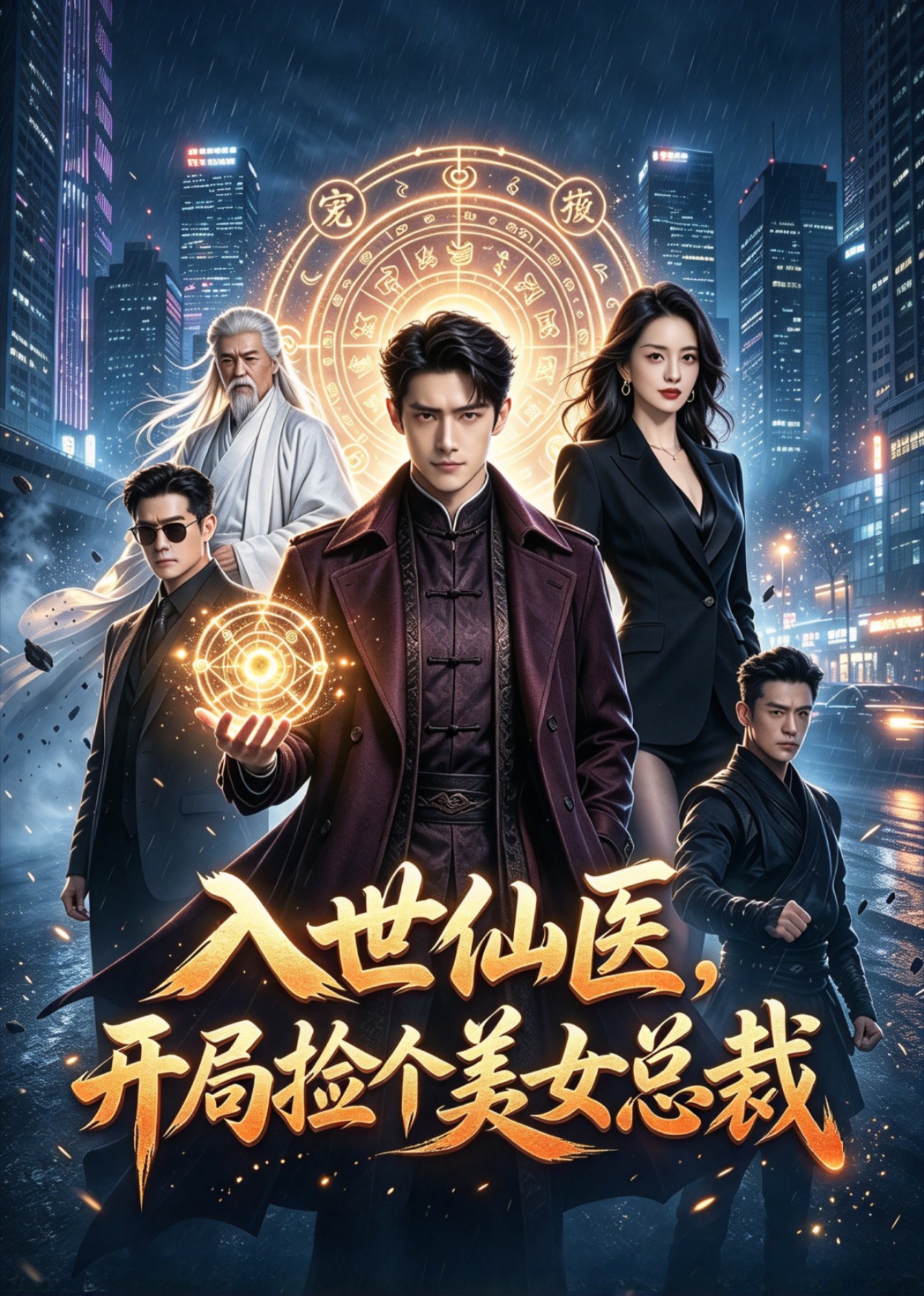 入世仙医，开局捡个美女总裁封面图