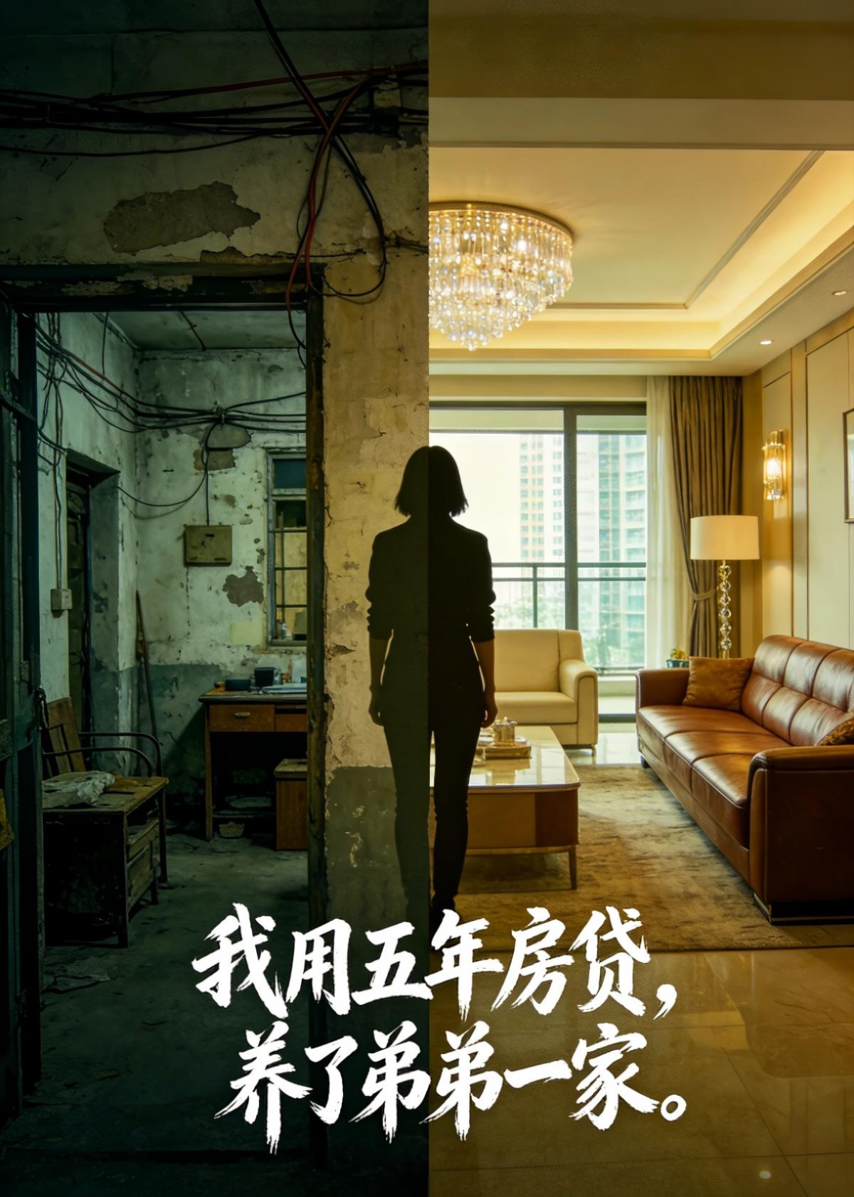我用五年房贷，养了弟弟一家