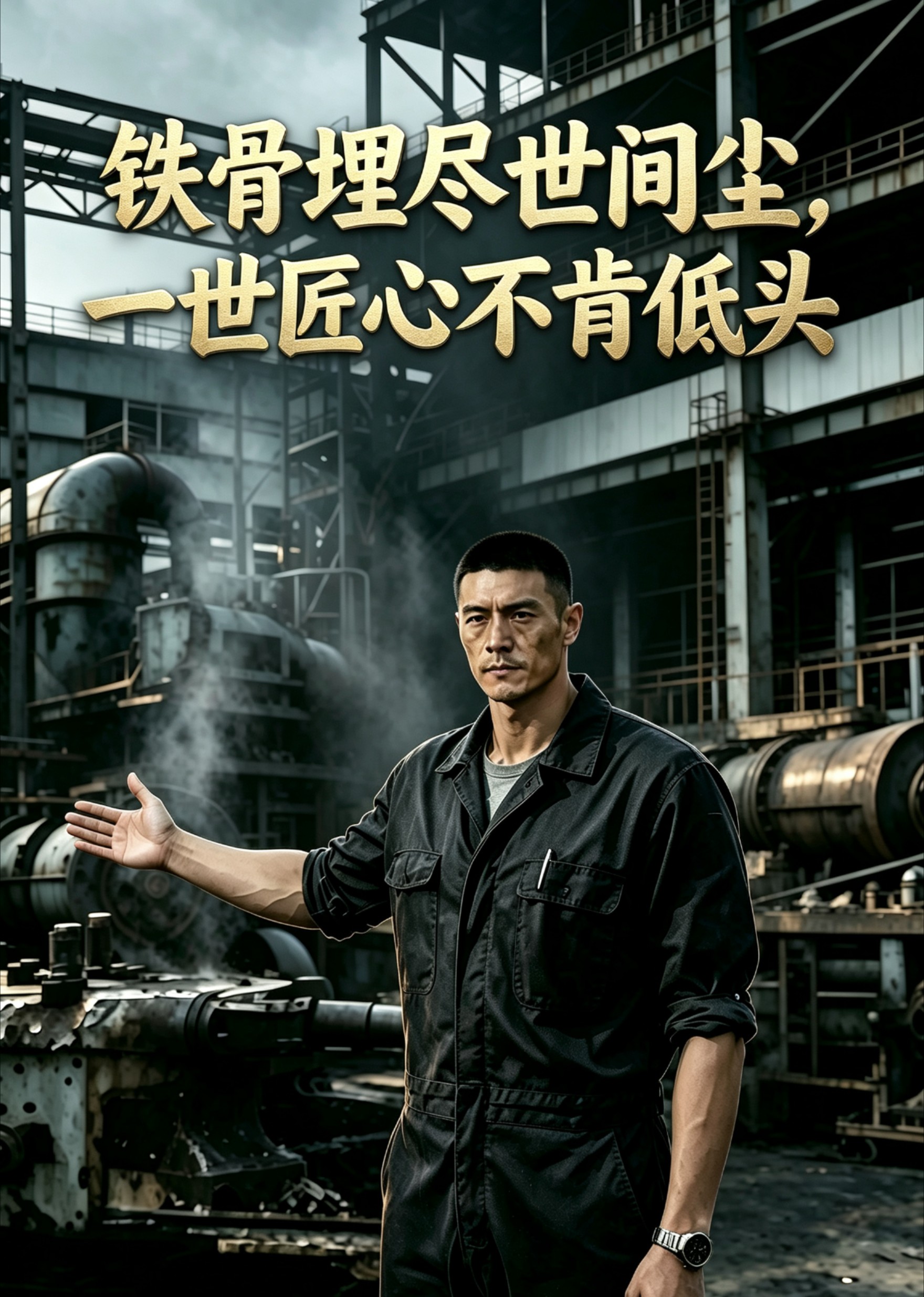 铁骨埋尽世间尘，一世匠心不肯低头