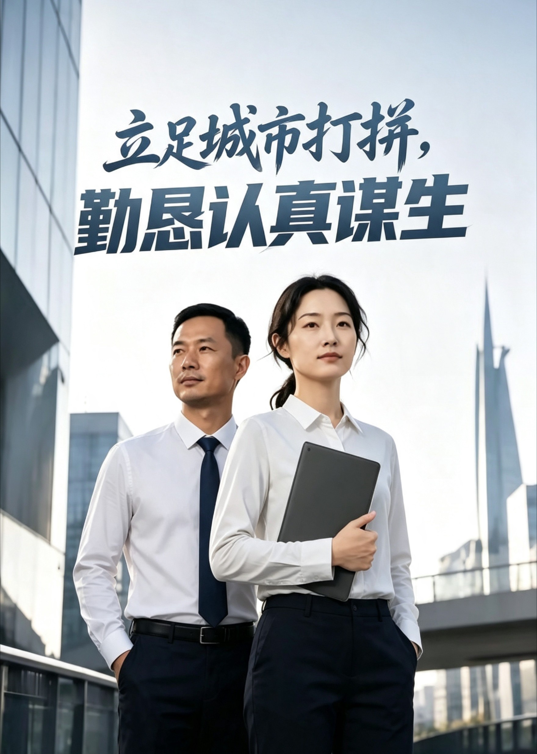立足城市打拼，勤恳认真谋生