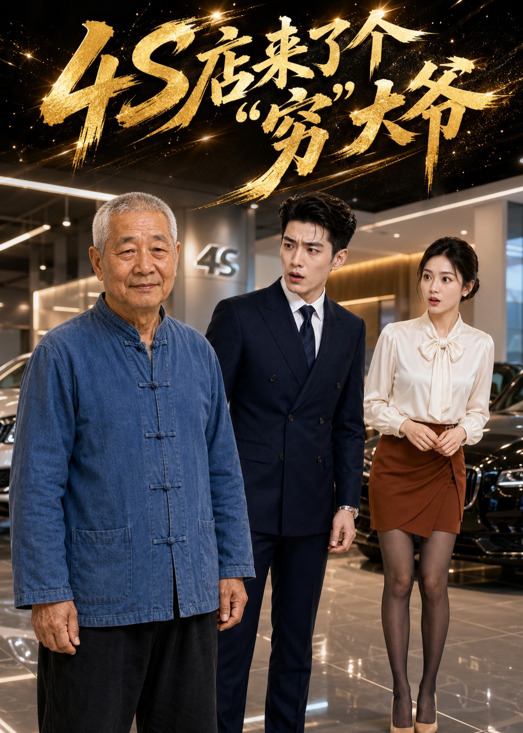 4S店来了个“穷”大爷