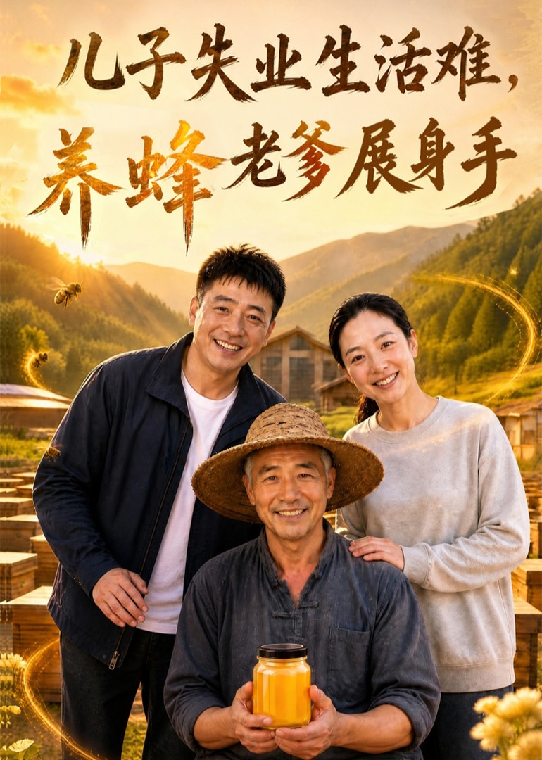儿子失业生活难，养蜂老爹展身手