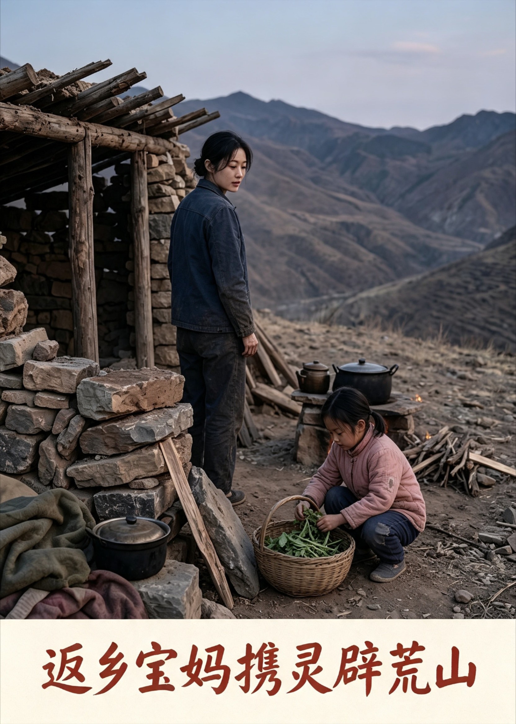 返乡宝妈携灵辟荒山