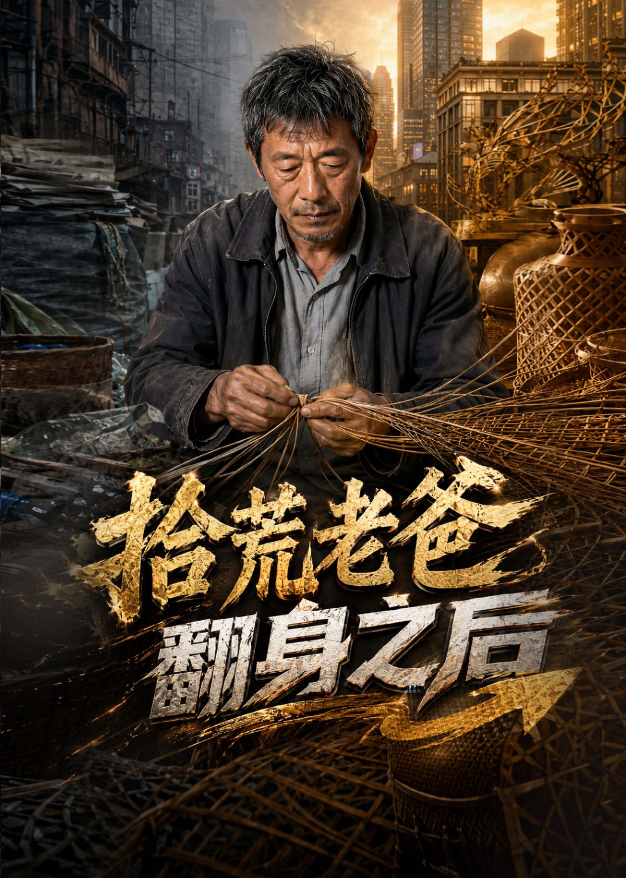 拾荒老爸翻身之后