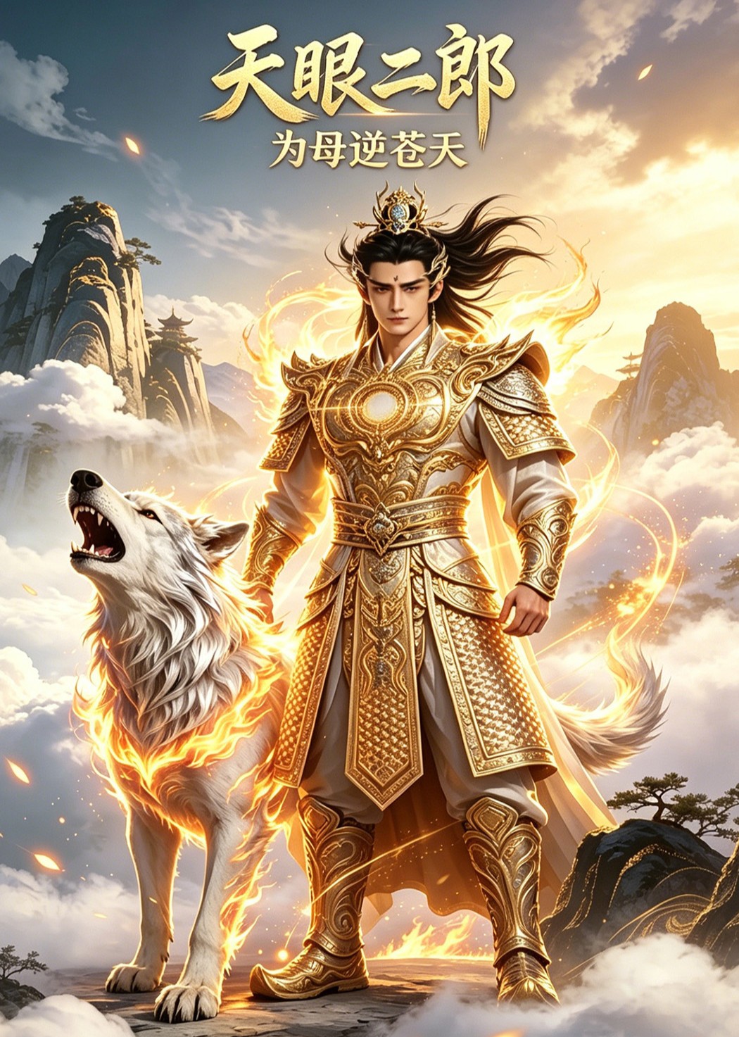 天眼二郎，为母逆苍天封面图