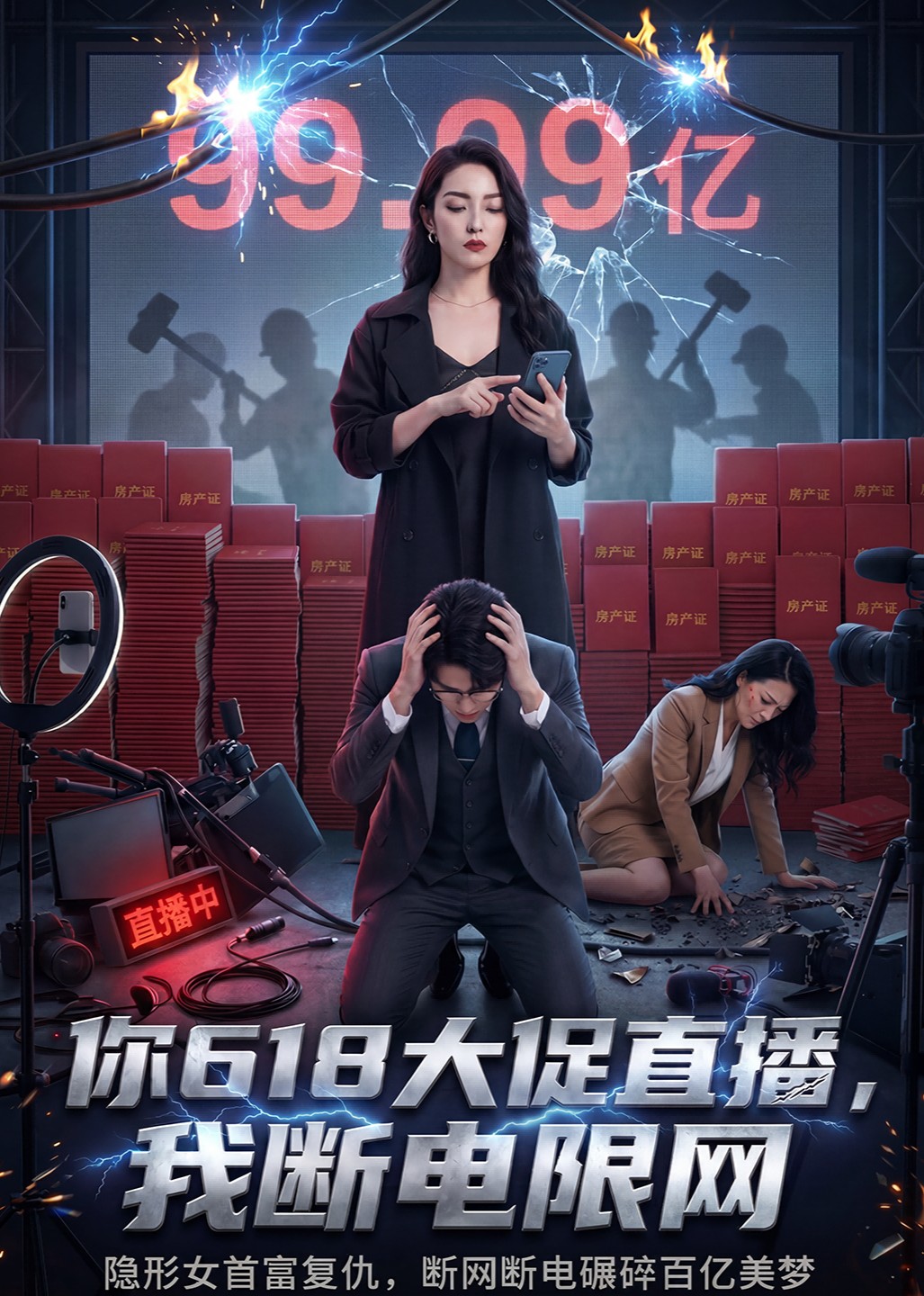 你618大促直播，我断电限网
