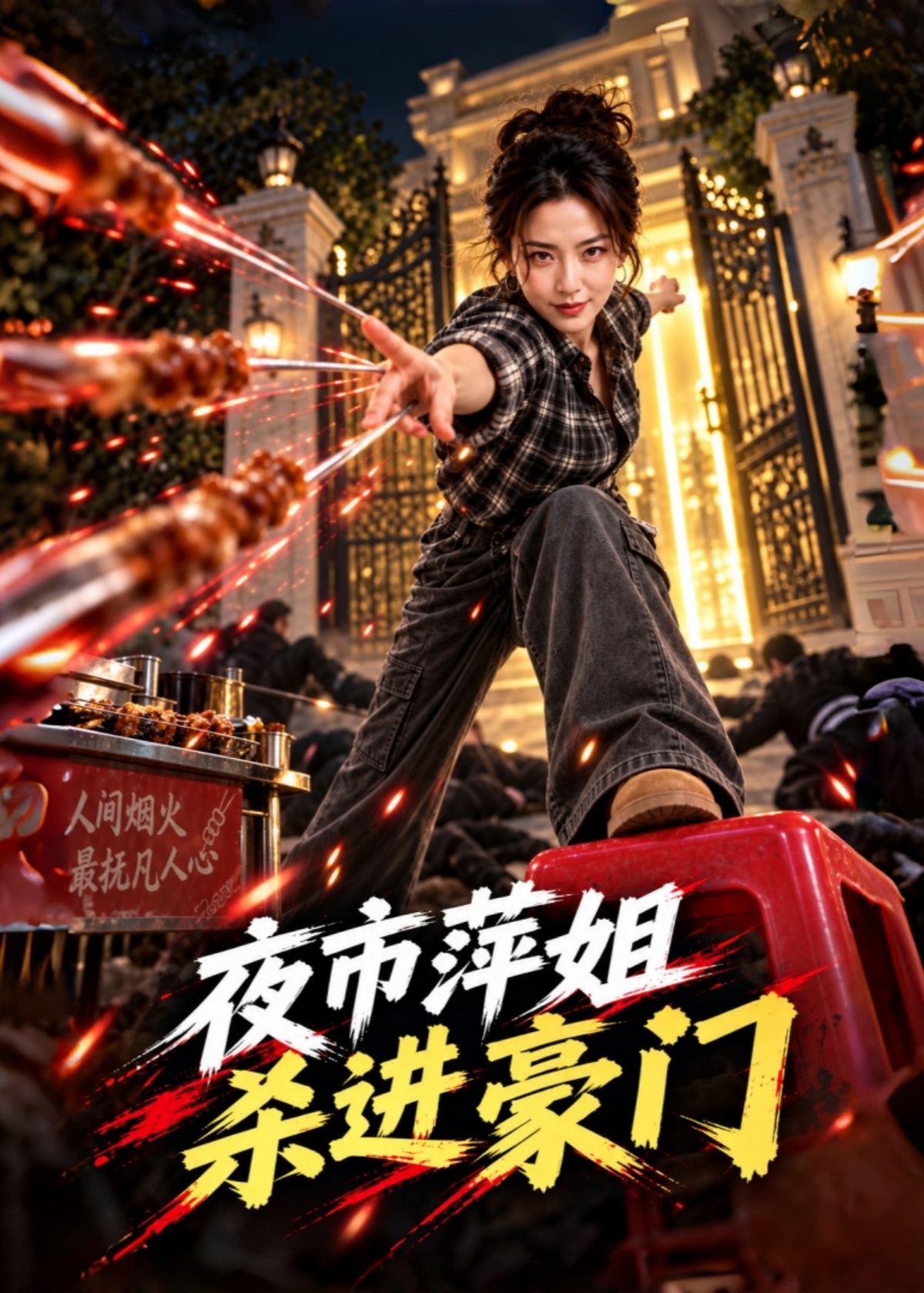 夜市萍姐，杀进豪门