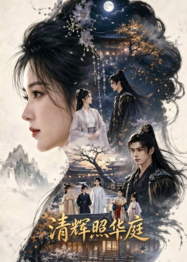 清辉照华庭