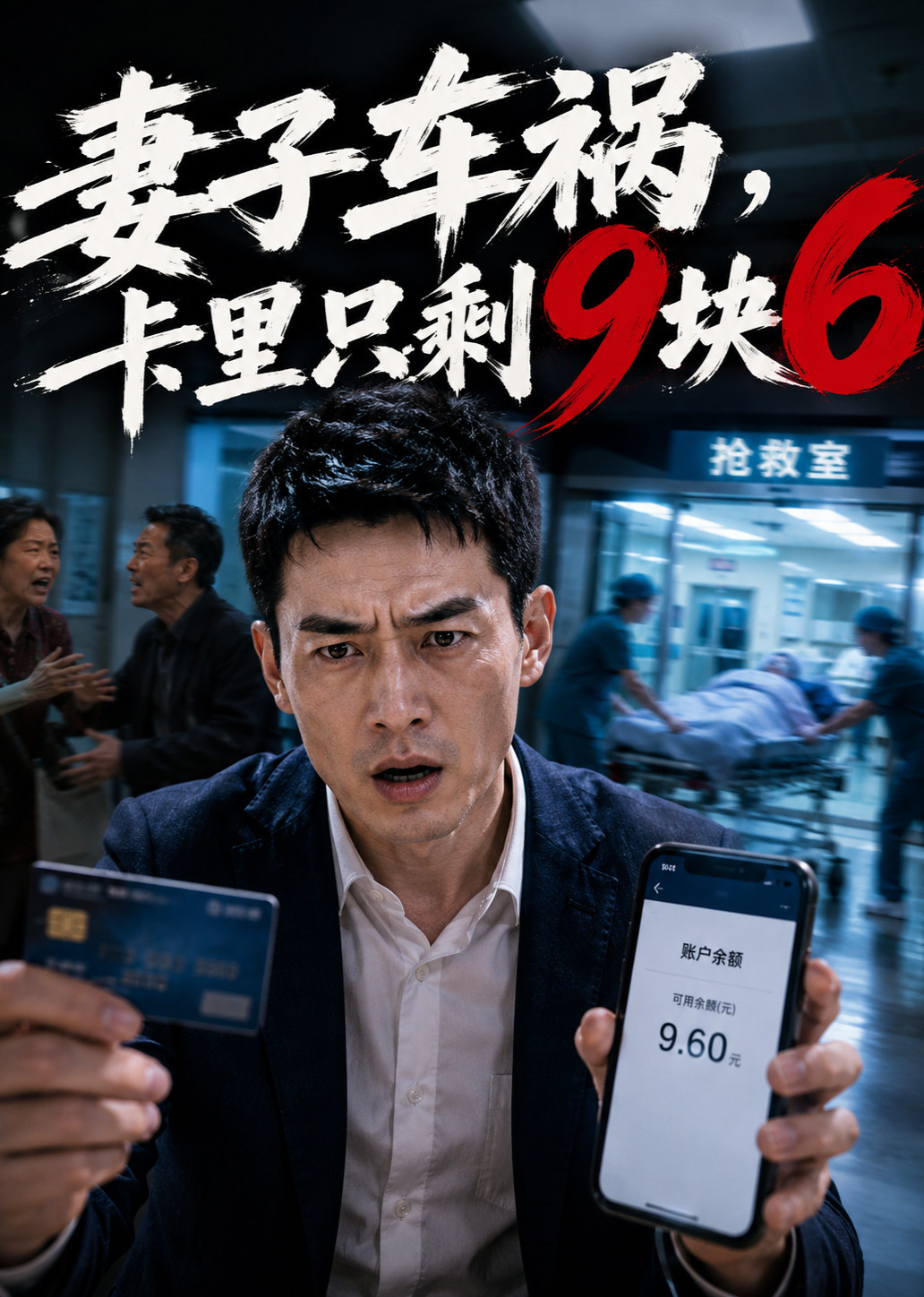妻子车祸，卡里只剩9块6