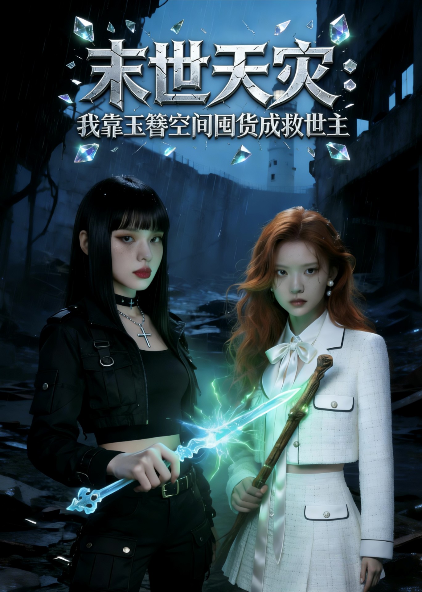 末世天灾：我靠玉簪空间囤货成救世主封面图