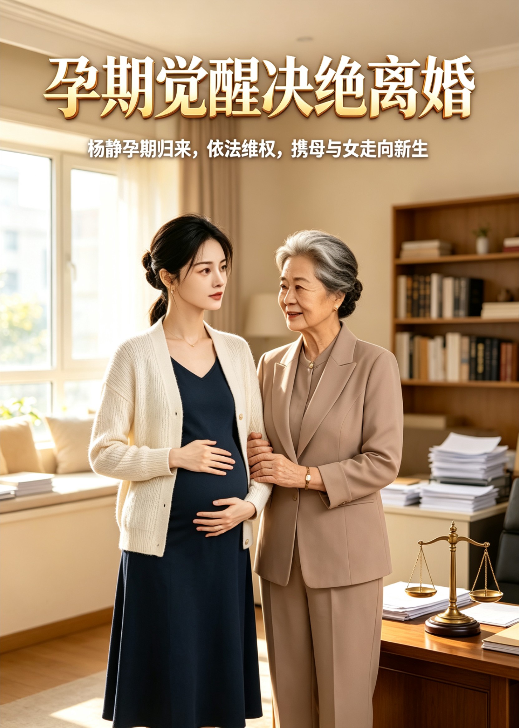 孕期觉醒决绝离婚封面图