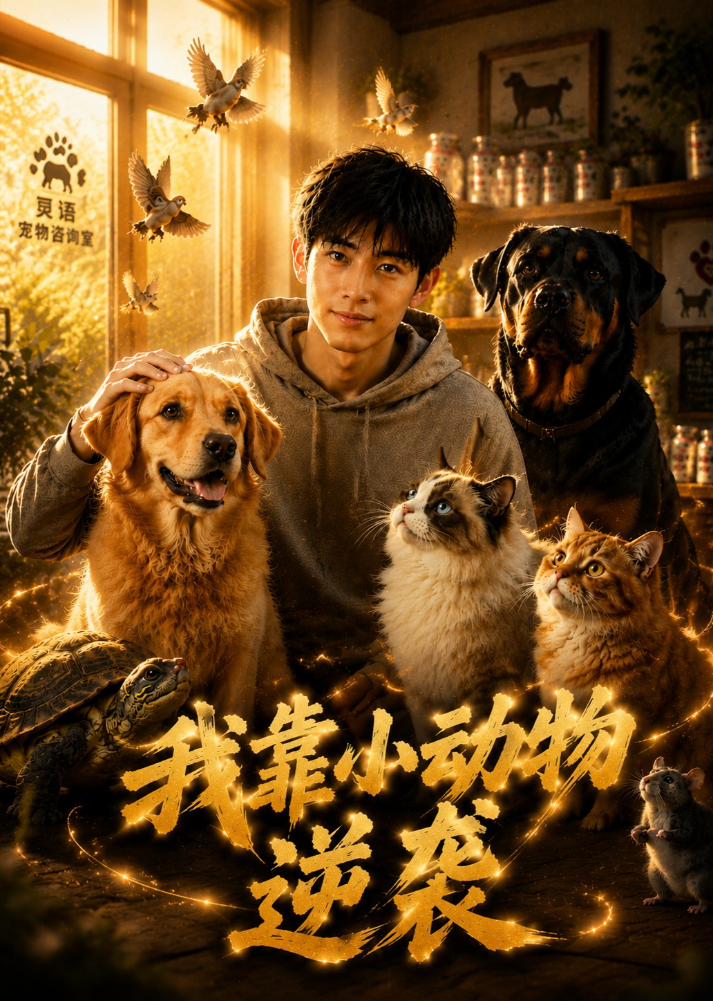 我靠小动物逆袭封面图