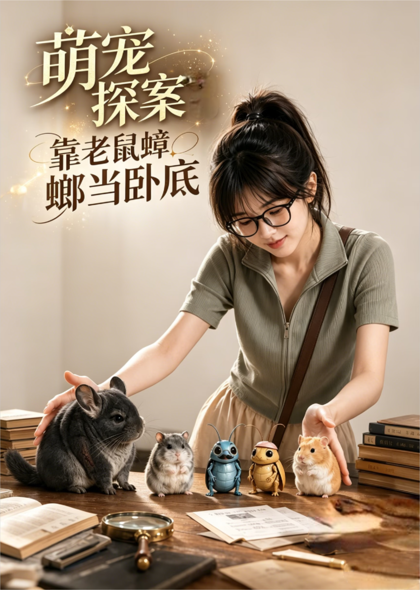 萌宠探案靠老鼠蟑螂当卧底