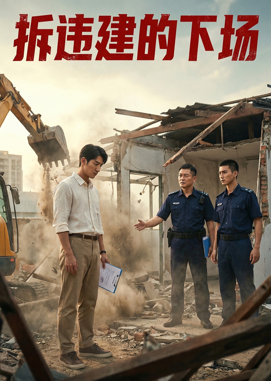 拆违建的下场