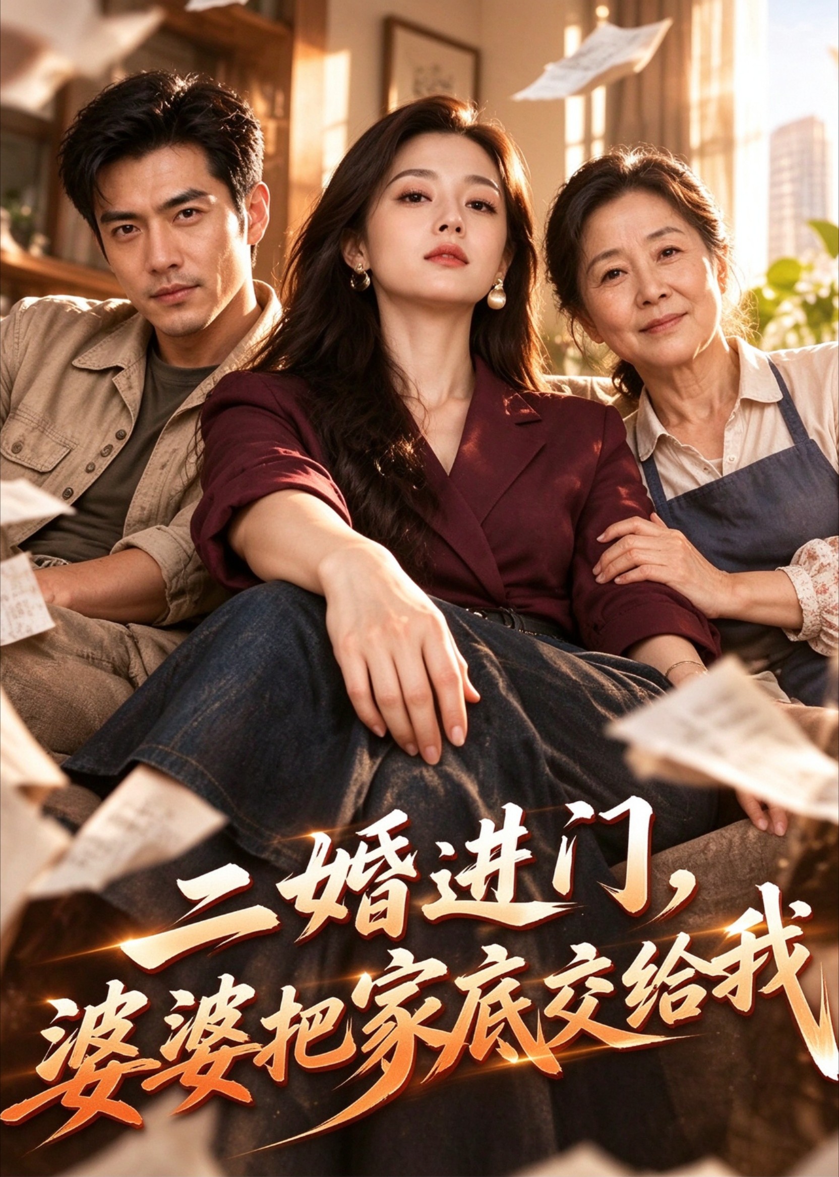 二婚进门，婆婆把家底交给我封面图