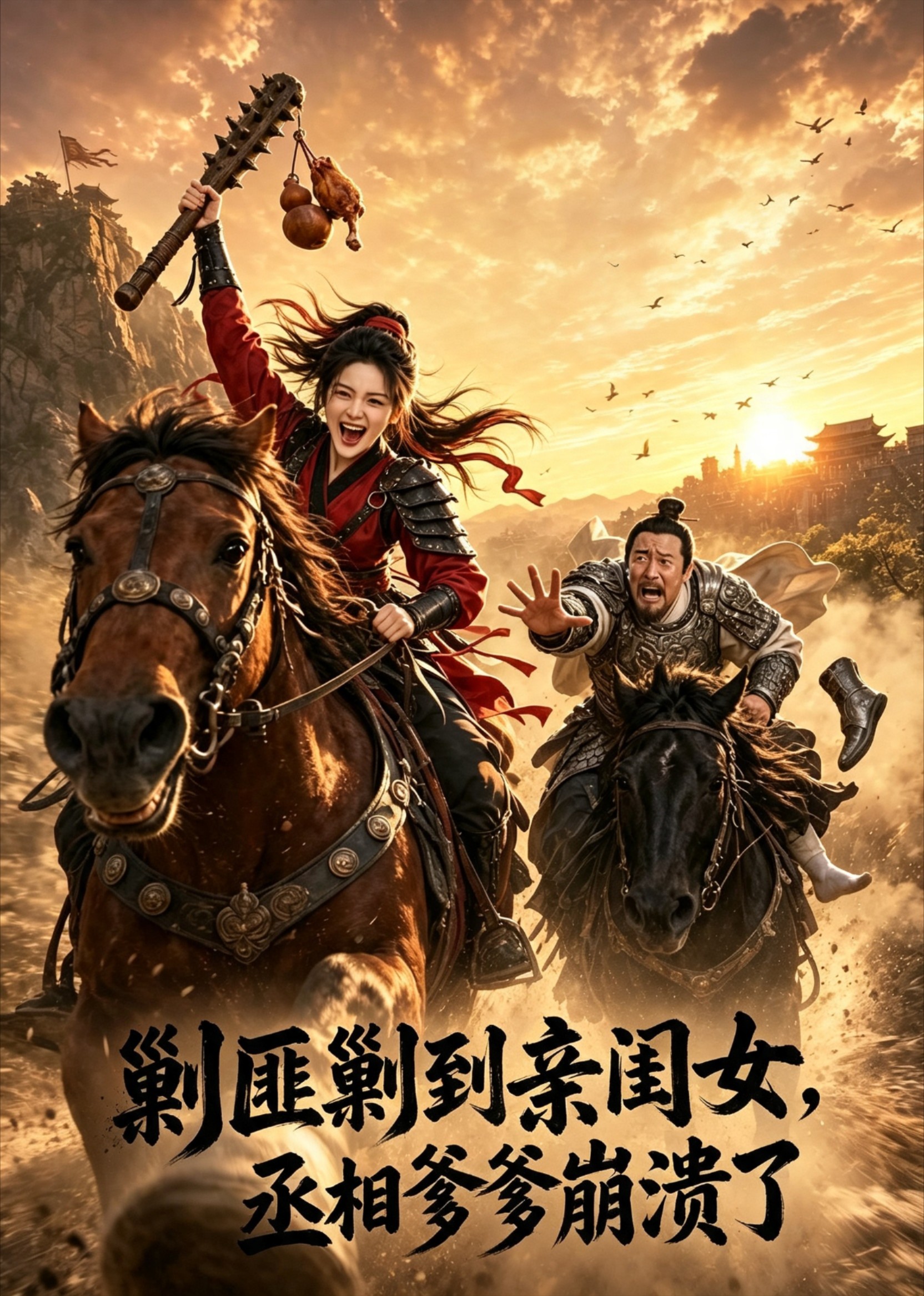 剿匪剿到亲闺女，丞相爹爹崩溃了