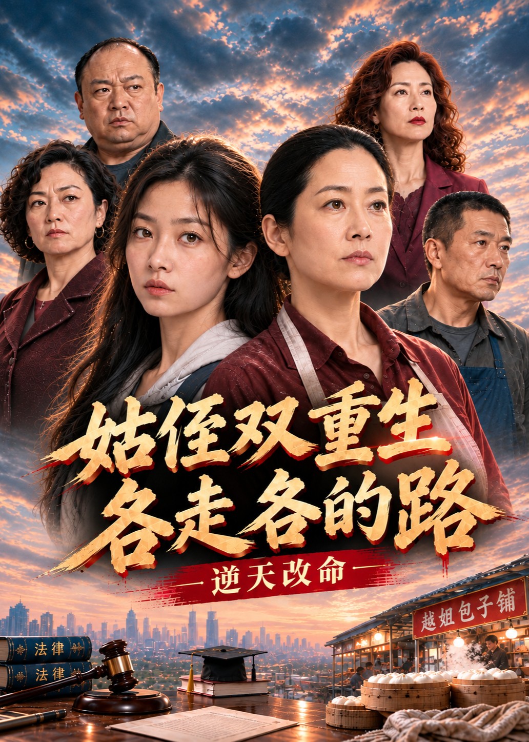 姑侄双重生，各走各的路封面图