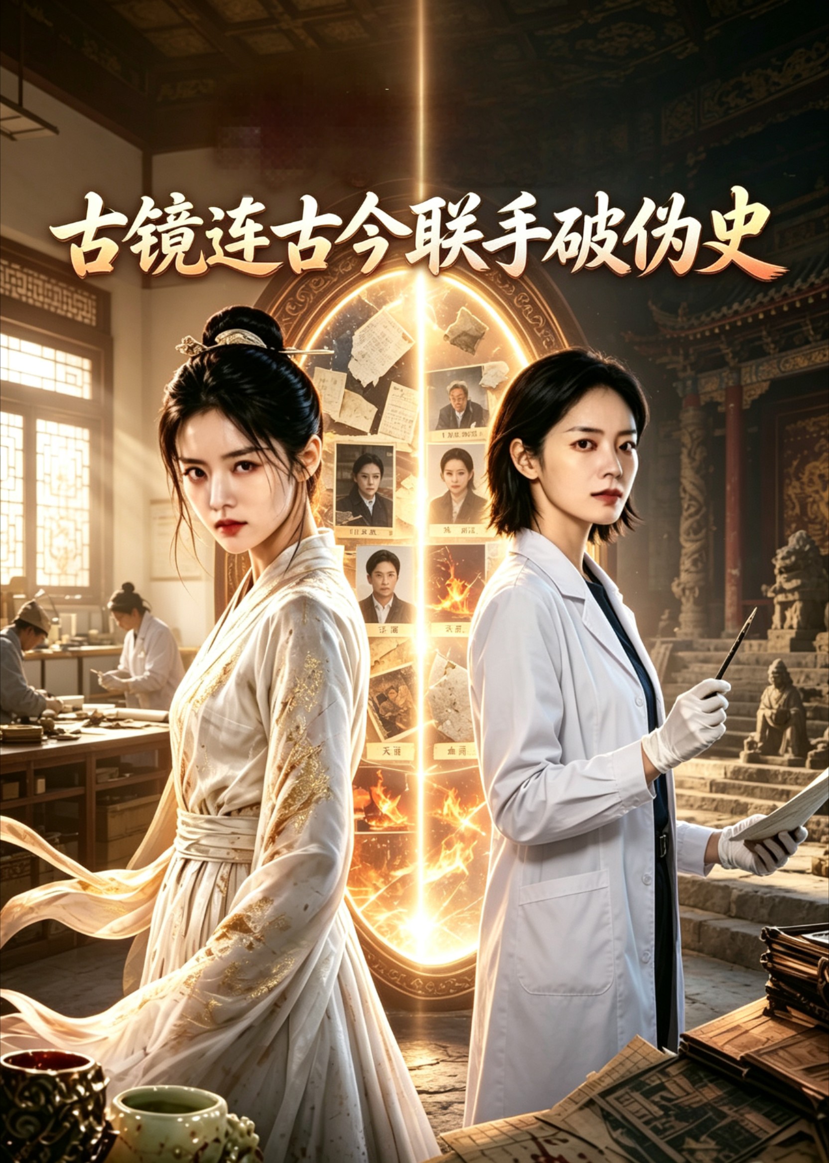 古镜连古今联手破伪史