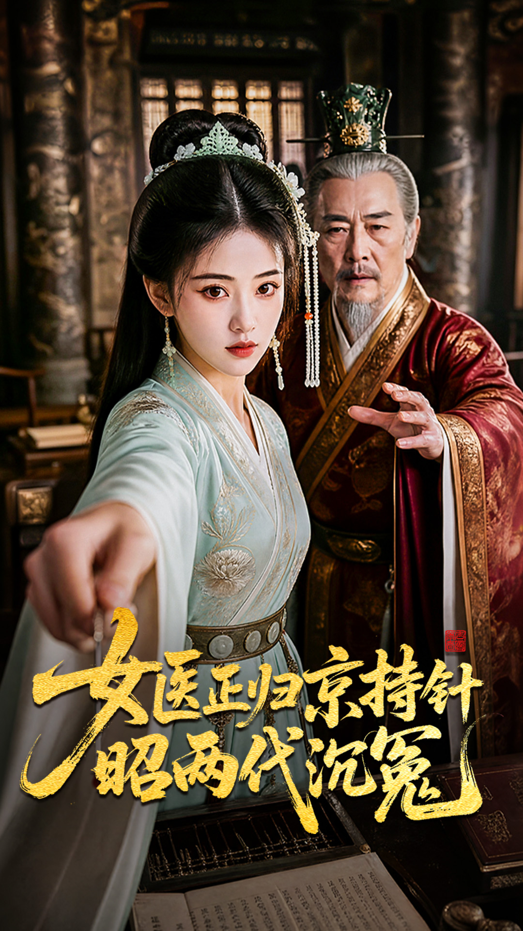 女医正归京持针昭两代沉冤封面图