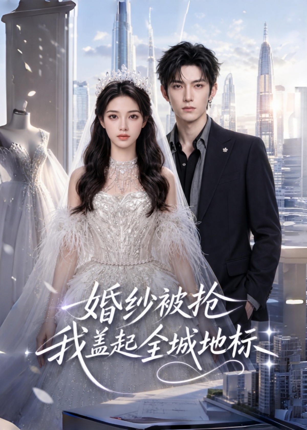 婚纱被抢，我盖起全城地标封面图