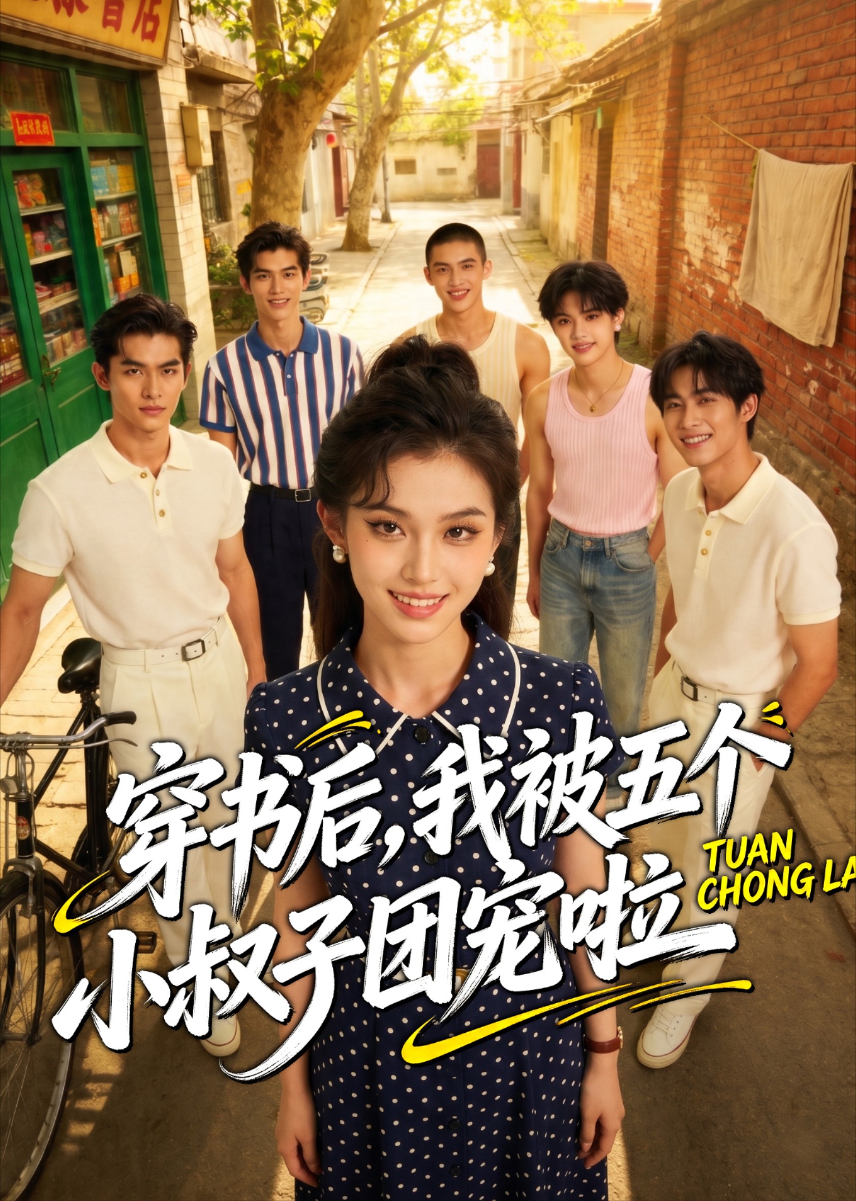 穿书后，我被五个小叔子团宠啦封面图
