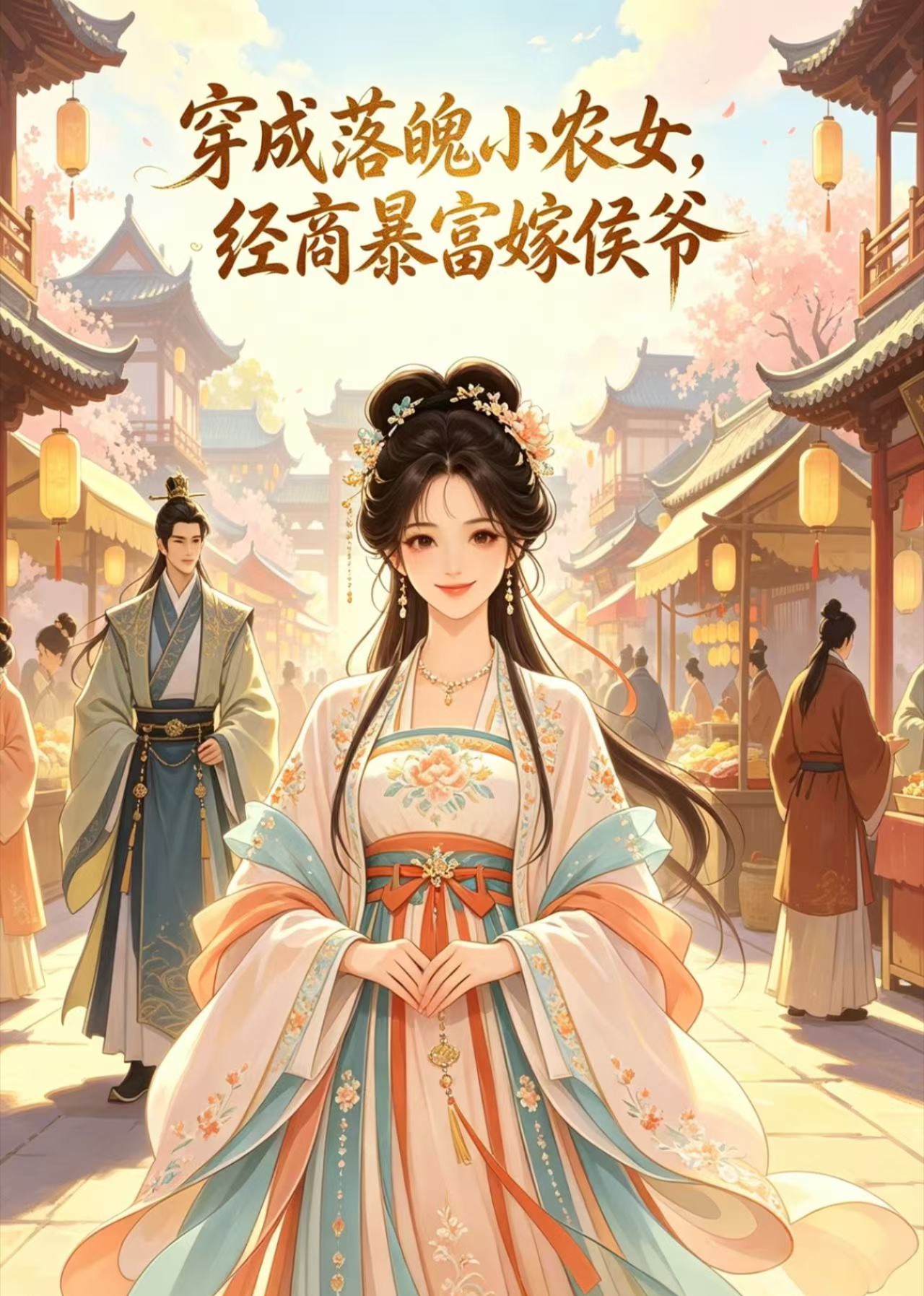 穿成落魄小农女，经商暴富嫁侯爷