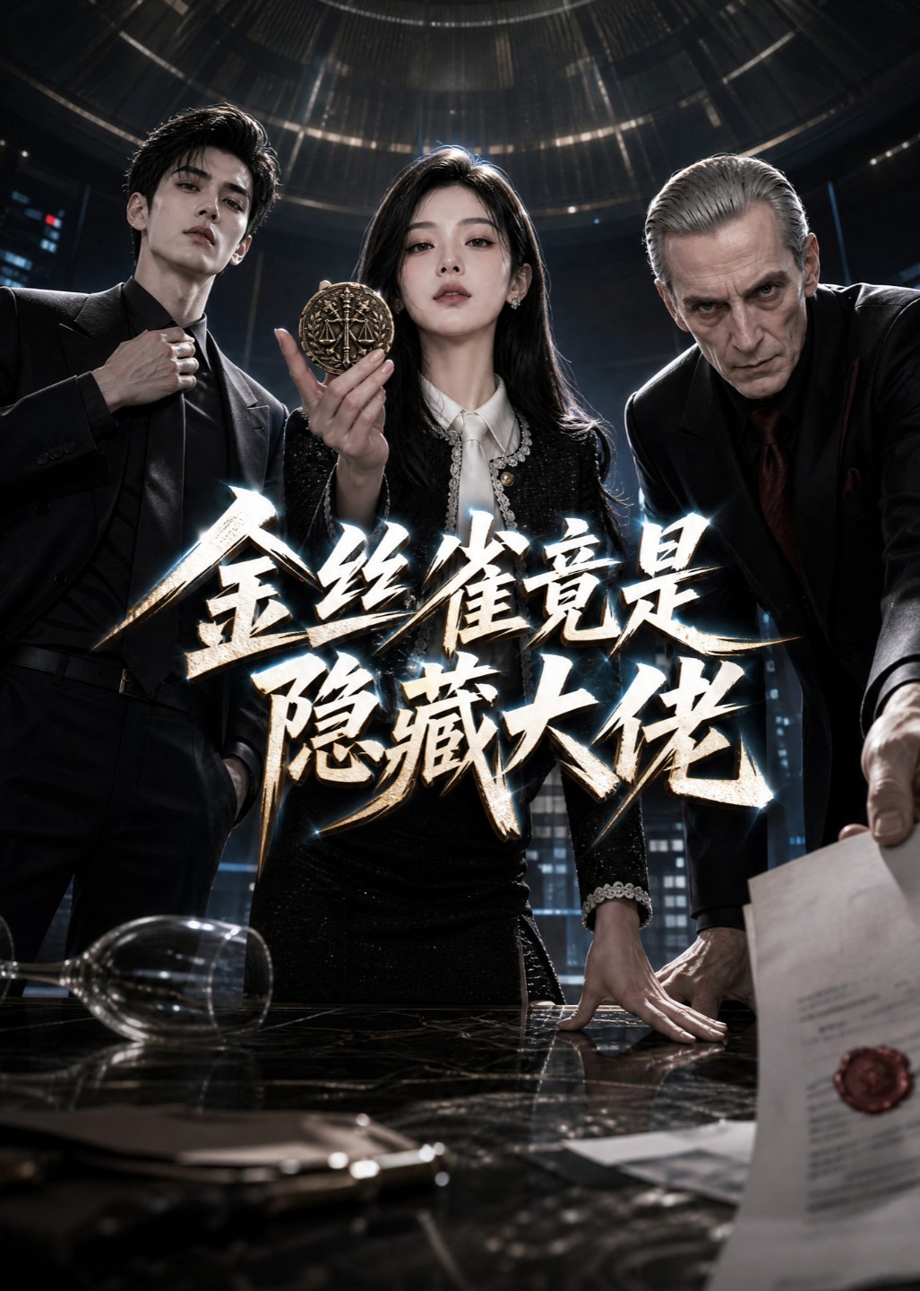 金丝雀竟是隐藏大佬封面图