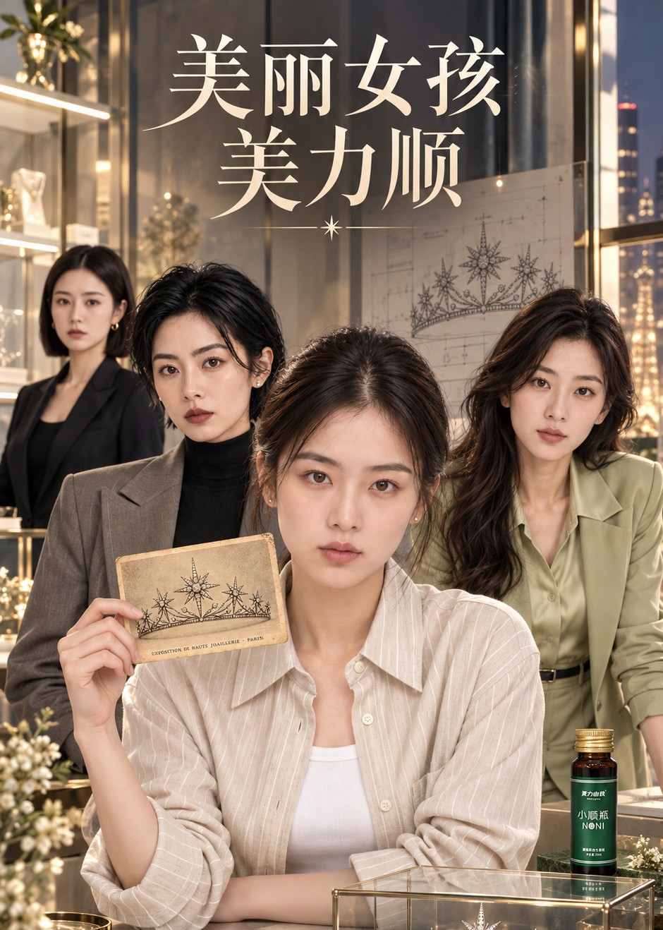 美丽女孩美力顺封面图