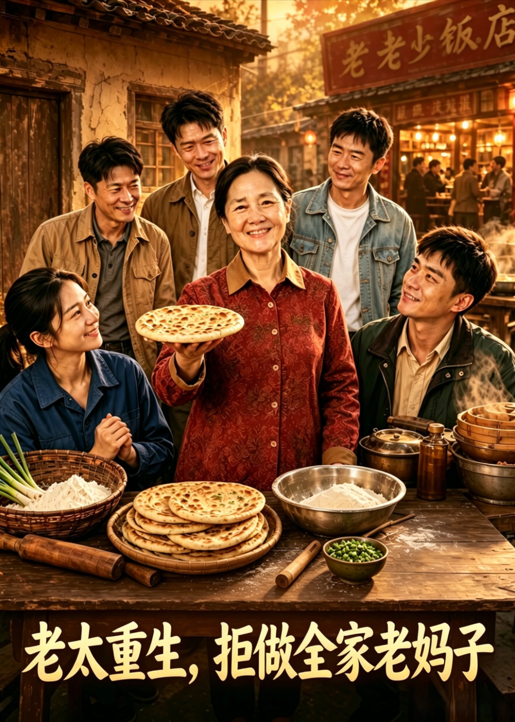 老太重生，拒做全家老妈子