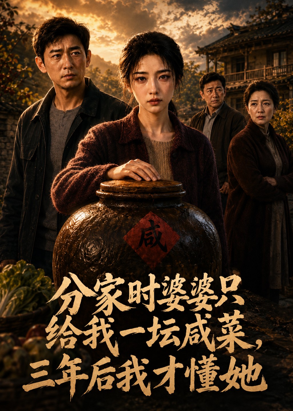 分家时婆婆只给我一坛咸菜，三年后我才懂她封面图